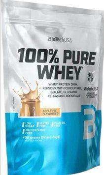 100 % Pure Whey Протеїн Яблучний пиріг 400 г  BiotechUSA 370398417 фото