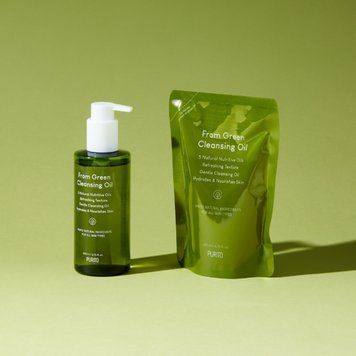 From Green Cleansing Oil 200 ml +200 ml Гідрофільна олія рефіл 200 мл 200 мл Purito Seoul 03016 фото