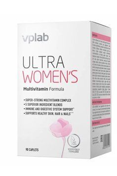 Ultra Women Multivitamin Formula - Мультивітаміни для жінок 90 caps VPLab 2022-10-0275 фото