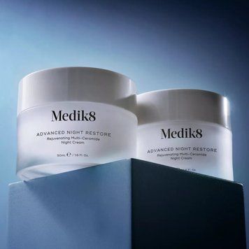 Advanced night restore Омолоджувальний мультикерамідний нічний крем Medik8 50ml P08790 фото