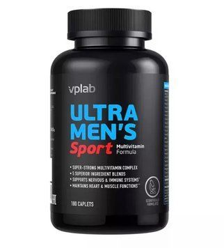 Multivitamin Ultra Men's Sport -Мультивітаміни для чоловіків  90 caps VPLab 2022-10-0276 фото