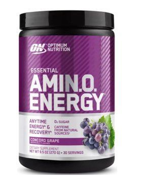 Amino Energy Амінокислота з смаком винограду Optimum Nutrition 270g  OPN-02655 фото