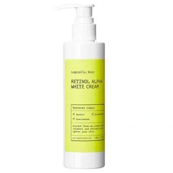 Retinol Alpha White Cream Освітлюючий крем Logically Skin 200ml 50605 фото