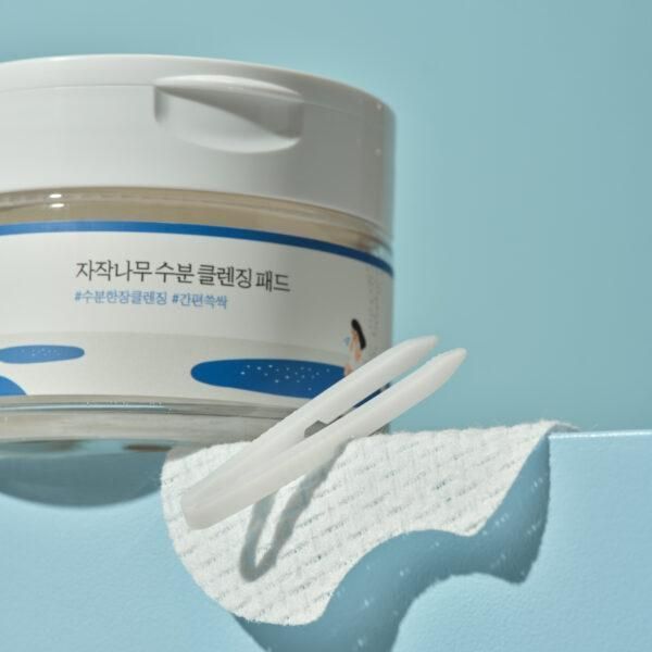Birch Juice Cleansing Pad 60 pcs Очищувальні педи з березовим соком 60 шт Round lab 03316 фото