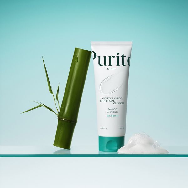 Mighty Bamboo Panthenol Cleanser Гель для умивання з екстрактом бамбука та пантенолом Purito seoul 150ml 04283 фото