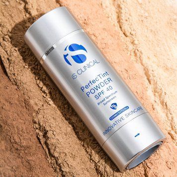 Perfectint Powder spf 40 Cream Сонцезахисна пудра СПФ40 ультрам'якою щіточкою кремова Is clinical 7g 1372.004 фото