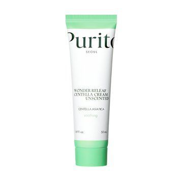 Wonder Releaf Centella Cream Unscented Крем для чутливої шкіри з центеллою без ефірних олій Purito seoul 03285 фото
