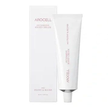 Intensive Hand Cream Peony Blush Антивіковий крем для рук з глибоким зволоженням 01 Arocell 50ml 60706 фото