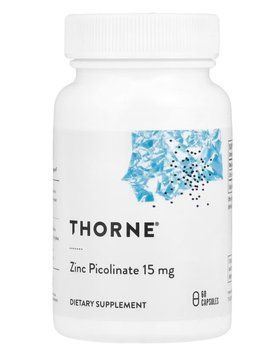 Zinc Picolinate 15 mg -Цинк 60 caps Thorne 2023-10-3062 фото