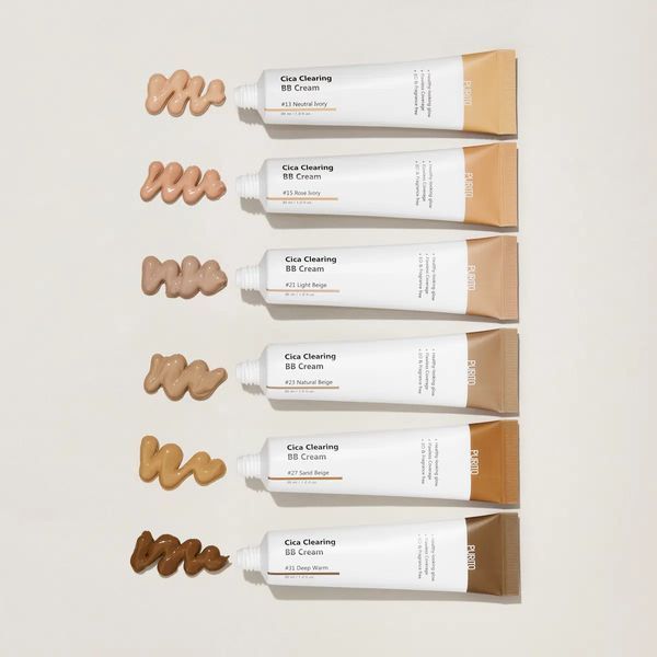 Cica Clearing BB Cream #15 Rose Ivory BB крем для чутливої шкіри з центеллою #15 рожевий підтон Purito seoul 2618 фото