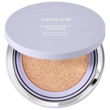 Glow Perfect Cushion SPF50+ PA+ Тональний кушон з ефектом сяйва Arocell 23 Natural Beige 15g 60102 фото