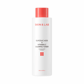 Glycolic Acid Vitamin C Calming Toner Заспокійливий тонер з гліколевою кислотою та вітаміном C SKIN LAB 180ml 4861 фото
