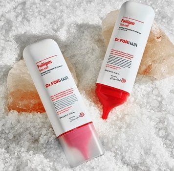 Sea Salt Scaler Пілінг для шкіри голови з частинками солі з мертвого моря Dr.Forhair 300g 531991 фото