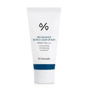 Pro Balance Biotics Clear Up Sun SPF 50+ Сонцезахисний освітлюючий крем з пробіотиками Dr.ceuracle 50ml 61488 фото