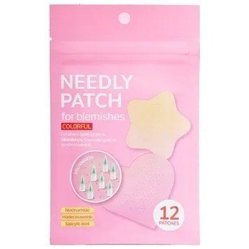 Patch for blemishes colorful Мікроголкові патчі від прищів Needly 12шт 23967 фото