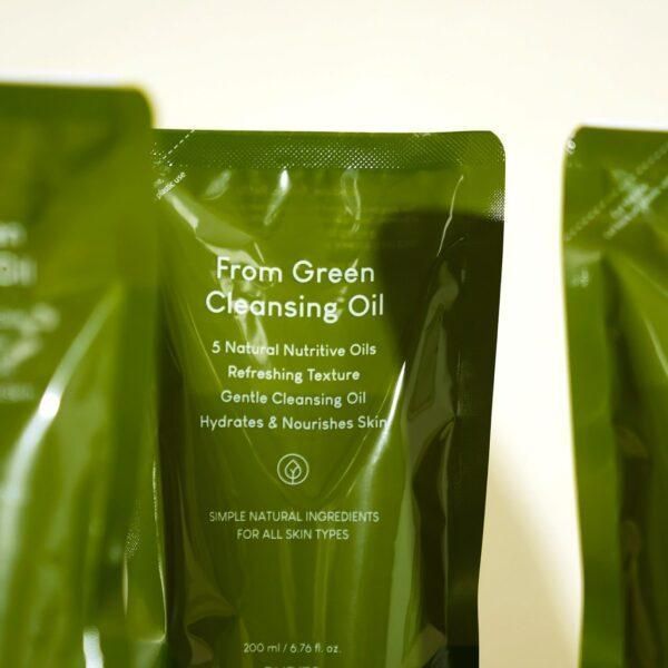 From Green Cleansing Oil Refill Рефіл гідрофільне очищуюче масло Purito seoul 200ml 03017 фото