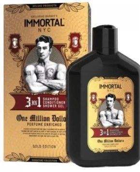 Шампунь 3 в 1 Immortal NYC "One Million Dollars (з унікальним ароматом)" 25593 фото
