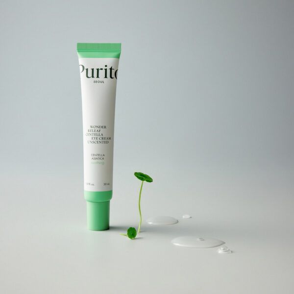 Wonder Releaf Centella Eye Cream Unscented Крем для повік з центеллою та пептидами без ефірних олій Purito seoul 30ml 03284 фото