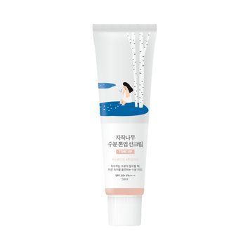 Birch Juice Moisturizing Tone Up Sunscreen Тонувальний сонцезахисний крем з березовим соком Round lab 50ml 04008 фото