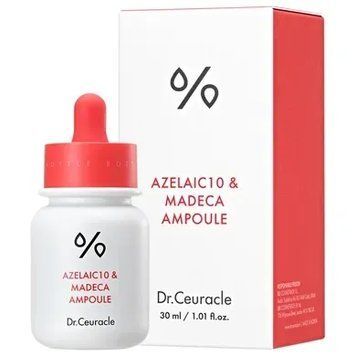 Azelaic 10 Madeca Ampoule Сироватка з азелаїновою кислотою 10% та мадекасосидом Dr.ceuracle 30ml 61674 фото