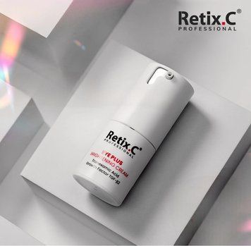 Eye Plus Brightening cream Крем для освітлення шкіри навколо очей Retix C 15ml ret6 фото