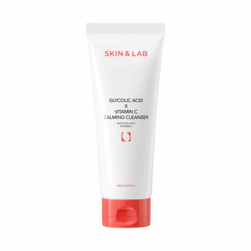 Glycolic Acid Vitamin C Calming Cleanser Заспокійливий гель для очищення з гліколевою кислотою та вітаміном C SKIN LAB 150ml 4860 фото