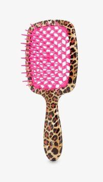 Superbrush щітка для волосся леопардова з фуксією Janeke SP230 MAC FUX фото