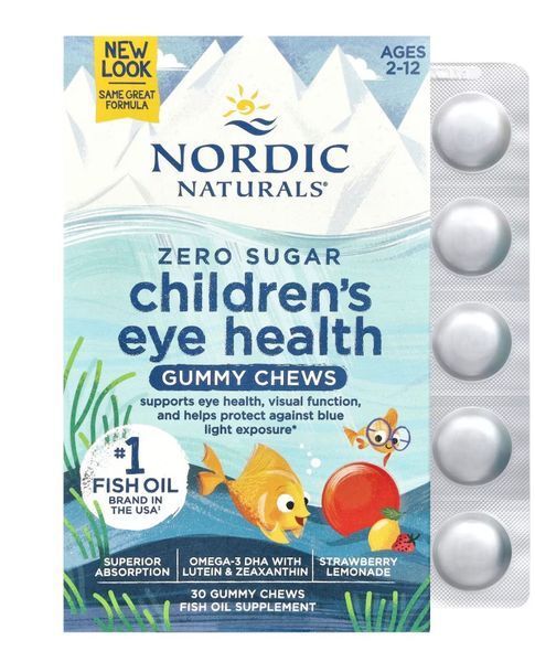Children's Eye Health - Вітаміни для дітей 30 gummies Nordic Naturals 2023-10-5947 фото