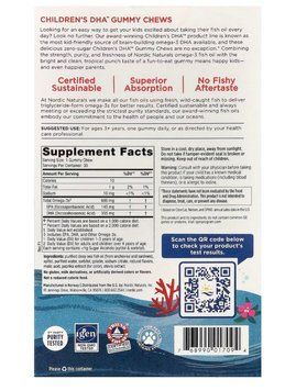 Children's DHA - Вітаміни для дітей 30 Gummies Nordic Naturals 2023-10-5938 фото